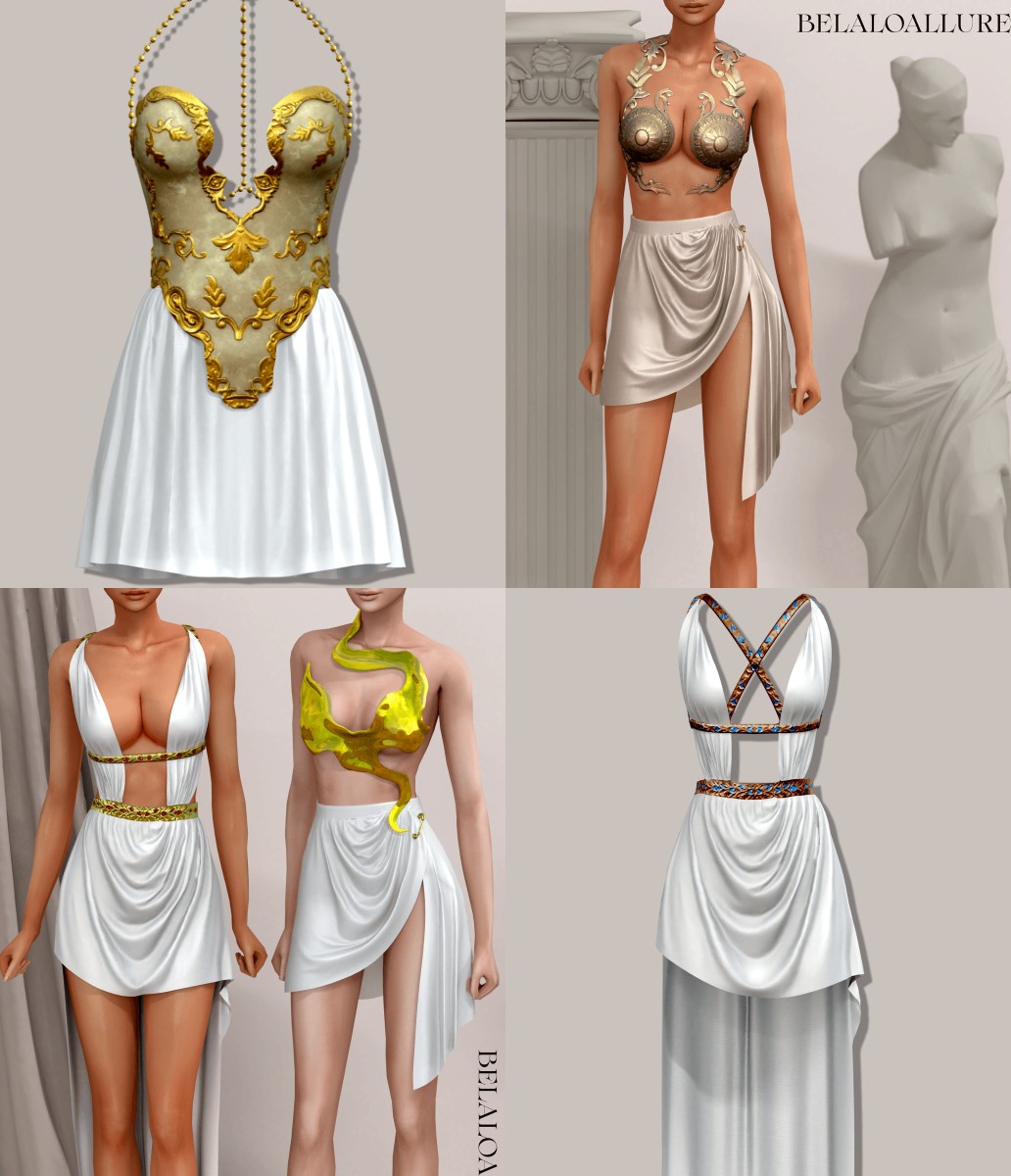 Коллекция одежды Grecian goddess